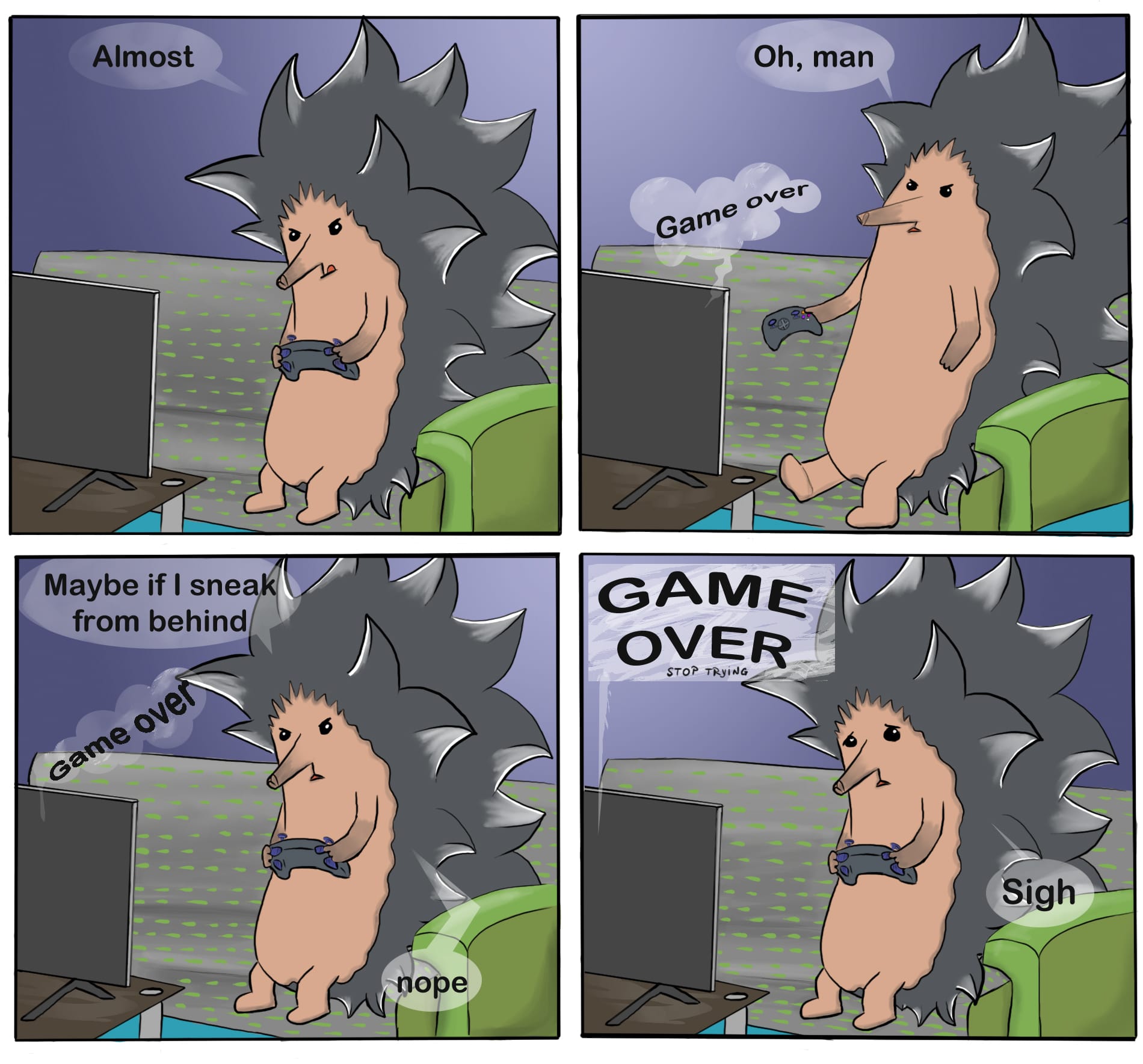 Gaming frustrations